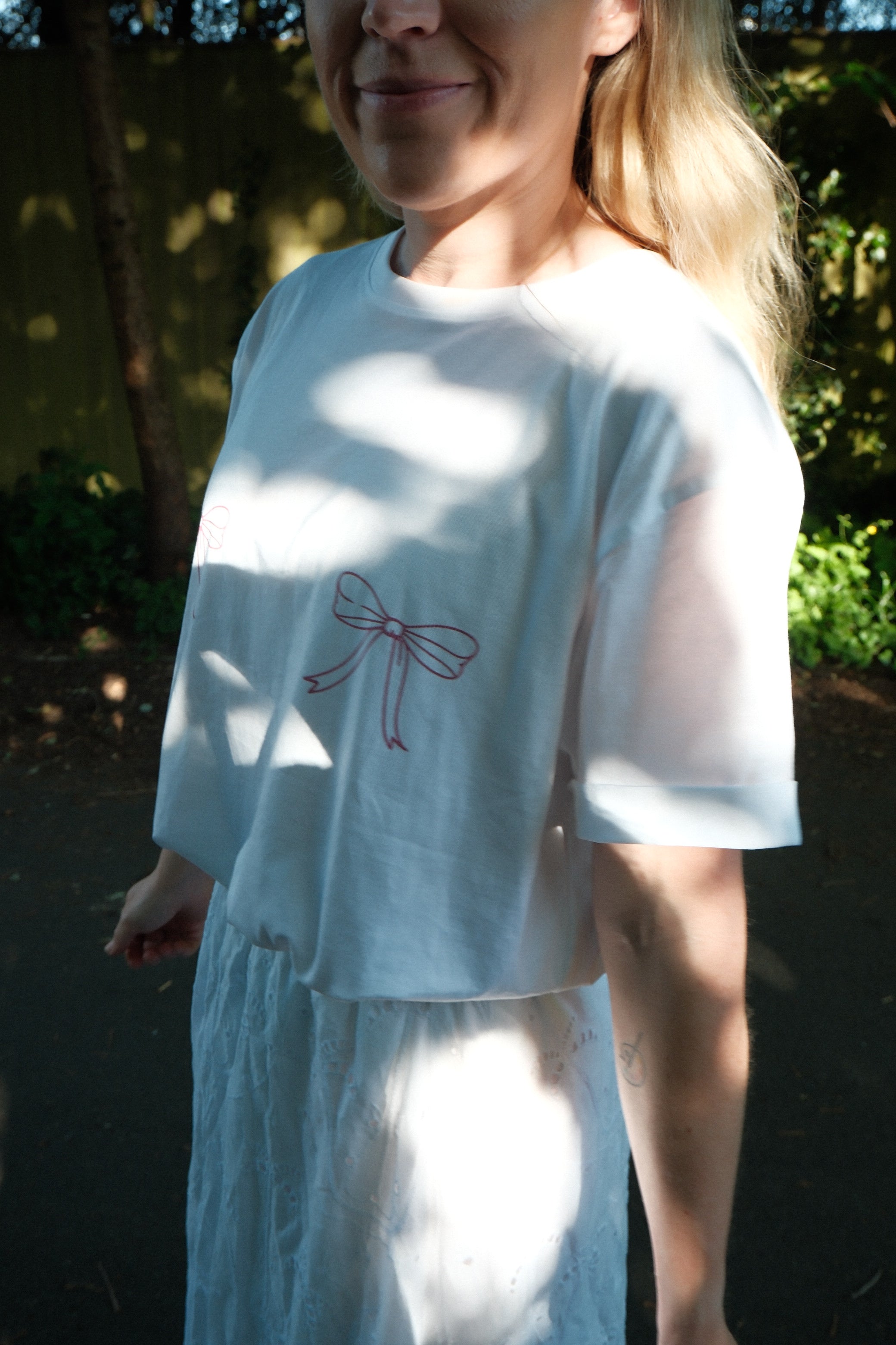 Cheeky Bow Sustainable Tee