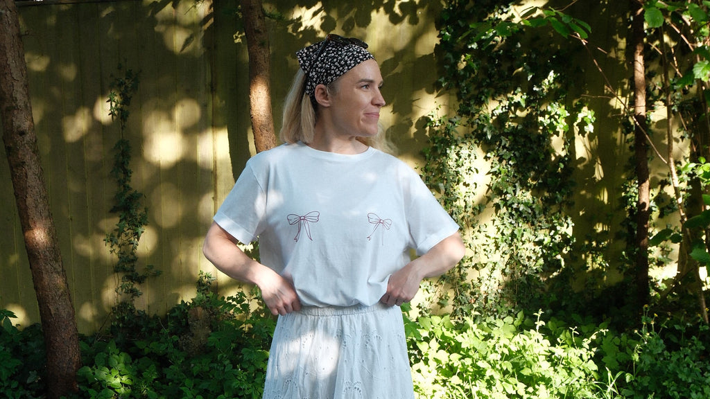 Cheeky Bow Sustainable Tee