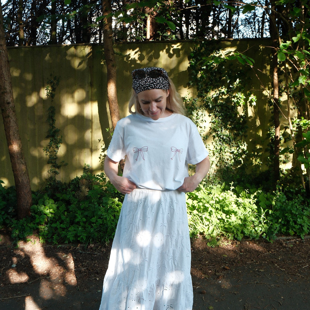 Cheeky Bow Sustainable Tee